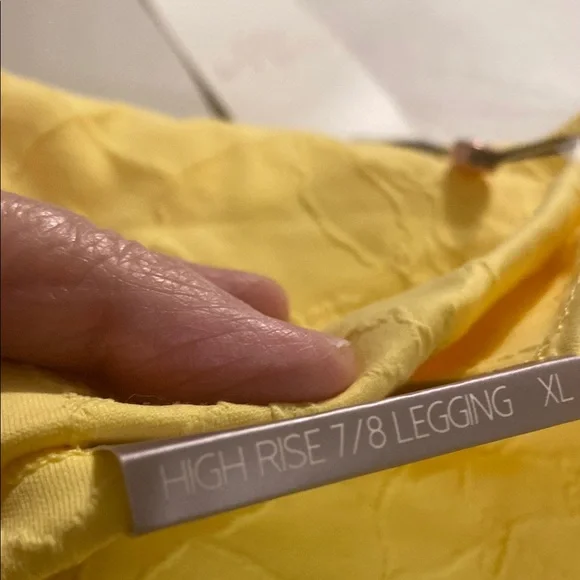 CALIA by Carrie Underwood Yellow Leggings - Picture 6 of 6